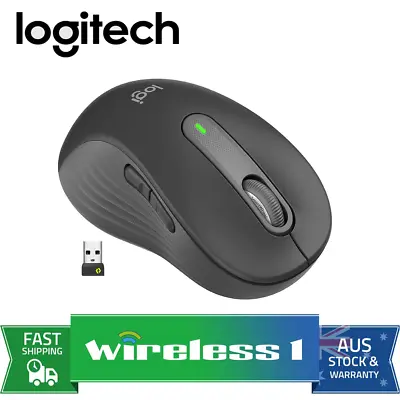 $54 • Buy Logitech Signature M650 L Left Handed Wireless Mouse - Graphite