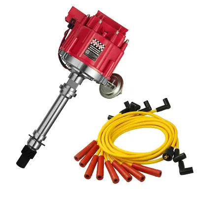 HEI BBC 454 396 427 & Spark Plug Wires Kit Distributor SBC 350 305 400 • $99.99
