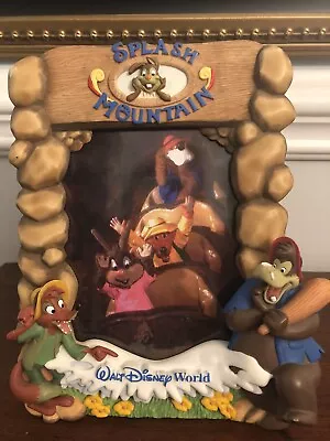 $16.50 • Buy Splash Mountain Walt Disney World Picture Photo Frame Brer Fox Bear Rabbit *READ