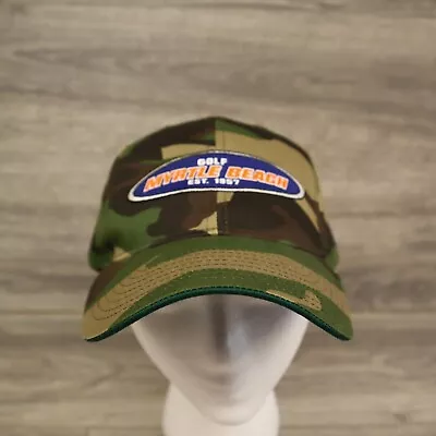 Golf Myrtle Beach Camo Hat Captivating Headgear New Cap Trucker Adjustable Fit • $17.92