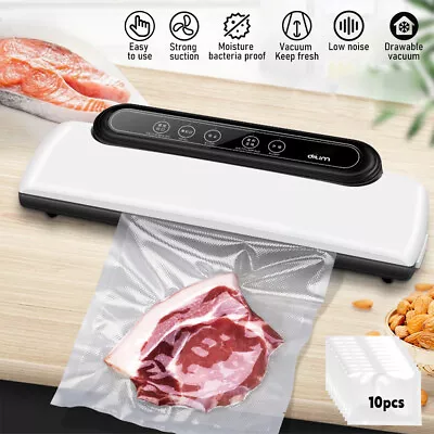 Vacuum Sealer/Packing Machine | Vacuum Bags Included With 10pcsFree Bags • $31.99