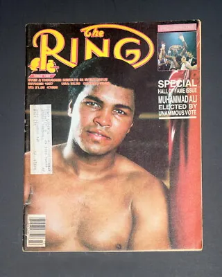 $11.99 • Buy The Ring Boxing Magazine October 1987 Muhammad Ali