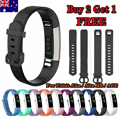 Replacement Wristband Watch Band Strap Buckle For Fitbit Alta / Alta HR / ACE AU • $5.28