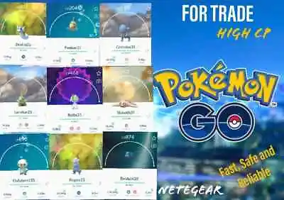 Pokémon Go HIGH CP Larvitar Golett Bagon Feebas For TRADE || Buy 2 Get 1 FREE | • $3.50