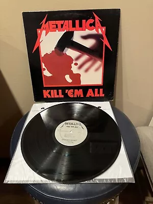 Metallica Kill ‘Em All Vinyl - Rare FIRST Megaforce Pressing 1983 • $130