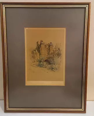 Marjorie C. Bates - Framed Print - Newnham Cottage Cambridge • £19.99