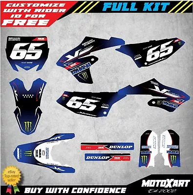 Custom Graphics For Yamaha YZ 65 FURY STYLE Full Sticker Kit Decals / Graphics • $179.90