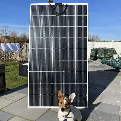 £189 • Buy 250W FLEXIBLE Solar Panel 21.2%+ Mono High Efficiency 147x82cm CraigSolar.co.uk