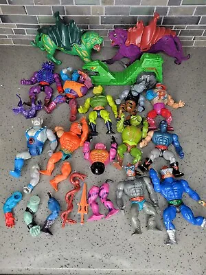 Masters Of The Universe Action Figures Huge Lot Vtg 80s  • $116.24