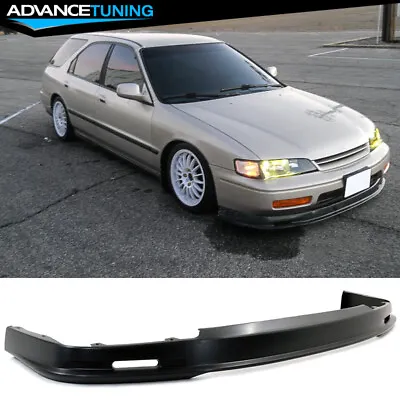 Fits 94-95 Honda Accord Mugen Style Unpainted Front Bumper Lip Spoiler - PP • $92.87