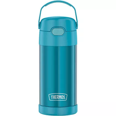 Thermos 12 Oz. Kid's Funtainer Vacuum Insulated Stainless Steel Water Bottle • $18.99