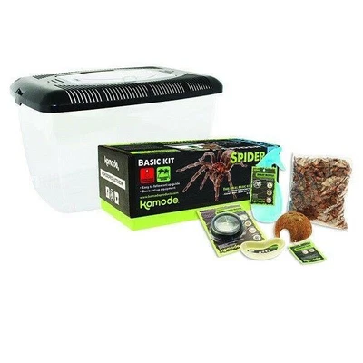 £44.79 • Buy Komodo Basic Spider Kit - Plastic Terrarium Kit Full Set Up Tarantula / Arachnid