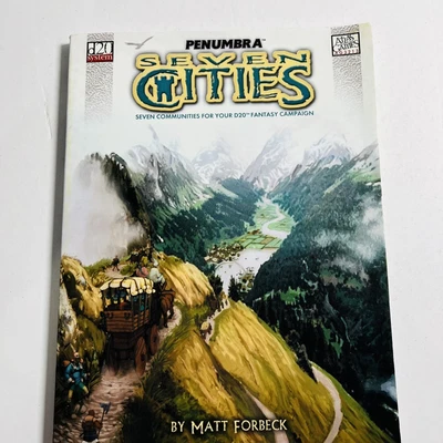 $25 • Buy Seven Cities D20 D&D Dungeons & Dragons