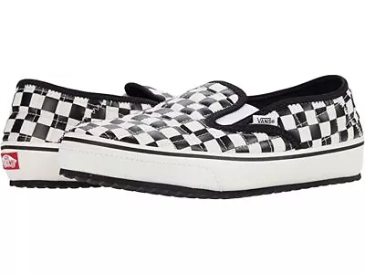 Vans Slip-er 2 Convertible Slipper In Checkerboard Black/White VN0A4UWOIB8 • $43.99