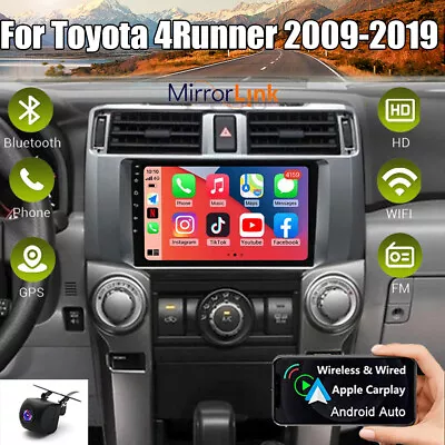 For Toyota 4Runner 2009-2019 Android 13 Apple Carplay Car Stereo Radio GPS Navi • $151.01