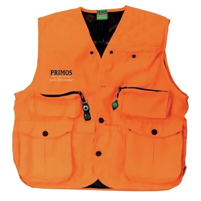 $76.44 • Buy Primos 65703 Gun Hunter's Hunting Vest Blaze Orange - Extra Large