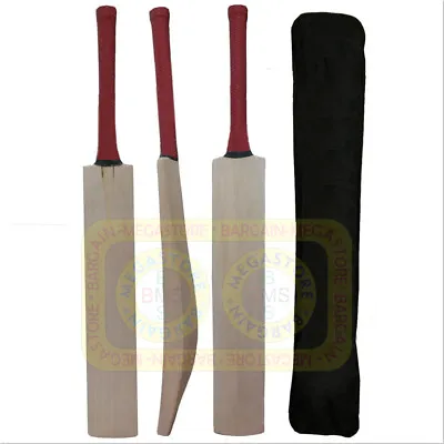 £30.24 • Buy English Willow Cricket Bat Custom Made Full Size Bat W/ Fitted Toe Guard + Cover