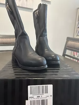 Victorias Secret Pull On Moto Boot Size 7 Black • $50