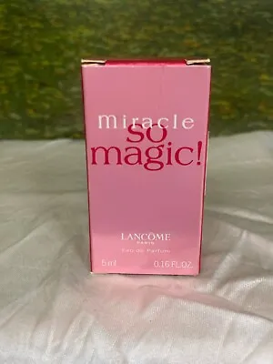 Miracle So Magic! By Lancome 5ml Edp Mini Splash (new With Box) • $39.50