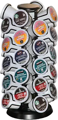 40 Keurig K Cup Holder Coffee Pod Carousel Stand Storage Organizer Display Black • $24.41