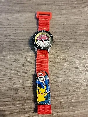 Pokemon Watch Red Band With  Pikachu Design On Band • $9.99