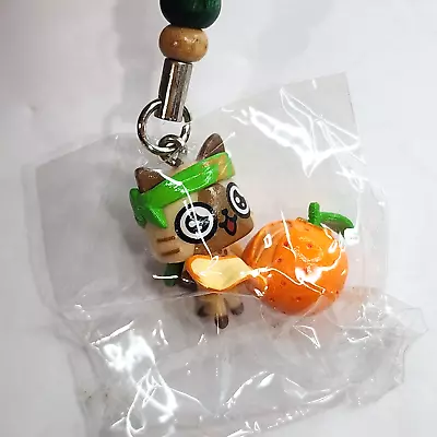 Monster Hunter 1  Airou Palico Felyne Wakayama Peeling Orange Figure Charm Beads • $18