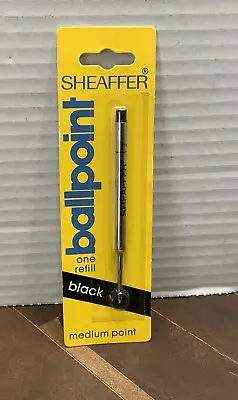 Vintage Black SHEAFFER Ballpoint Pen Ink Refill Medium USA Unopened • $9.95