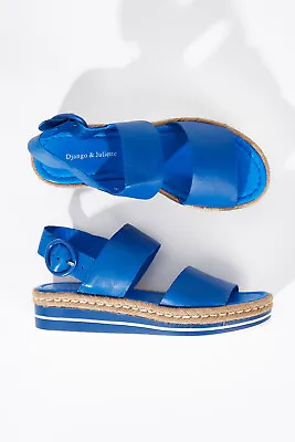 NEW Django & Juliette Womens Flats Atha Sandal Flatform - Shoes • $169.95