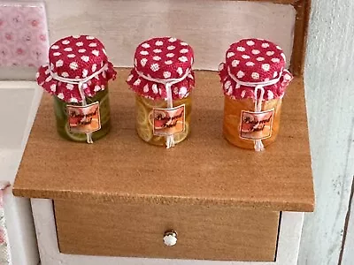 Dollhouse Miniature Canning Jars Preserved Lemons Limes & Oranges  12th Scale • $29