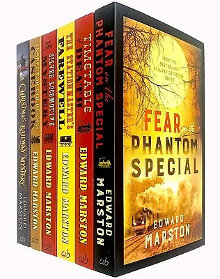 £19.99 • Buy Edward Marston Railway Detective Series 6 Books Collection Set Stationmaster's 