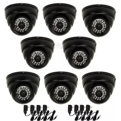 8x Security Camera 700TVL Outdoor Night W/ SONY Effio CCD IR LEDs Power CCTV CN2 • $472.90