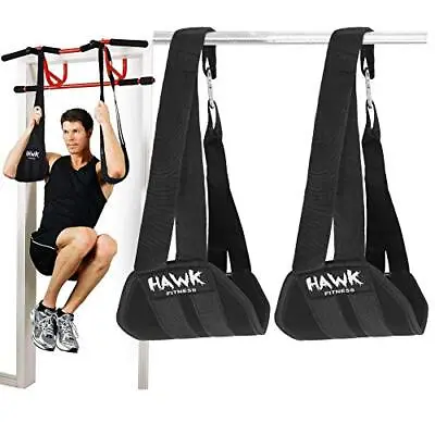 Ab Straps Hanging Abdominal Slings For Pullup Bar Chinup Exercise Gym Fitness • $30.05
