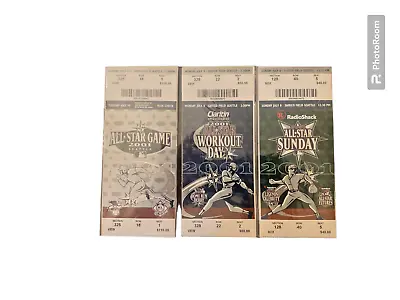 ALL UNUSED 2001 Seattle Mariners MLB All Star Game VIP Gift Tickets Invitations • $199.95