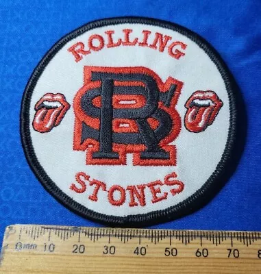 Cloth Badge  🌺 Biker Iron-On/Sew On Patch ROLLING STONES 🌺  • $7