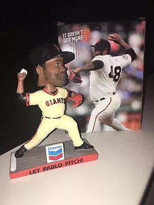 Pablo Sandoval San Francisco SF Giants Bobblehead SGA Let Pitch Braves Panda • $25