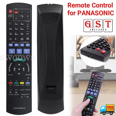 Replacement Remote Control For PANASONIC TV DVD Blue Ray DMP-BD75 DMP-BD755 IR6 • $15.55