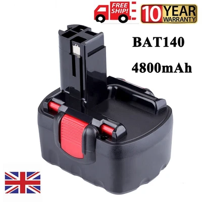 £14.91 • Buy 4800mAh For Bosch 14.4V Battery BAT038 BAT040 BAT140 2607335533 PSR1440 Ni-MH UK