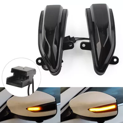 Sequential LED Side Mirror Turn Signal Light For Altima For Sylphy Pulsar Sentra • $24.14
