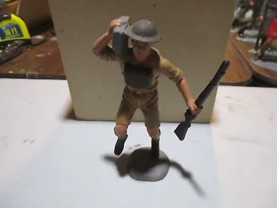 MARX Toys 6 Inch Hard Plastic Factory Painted British Soldier #2 • $30