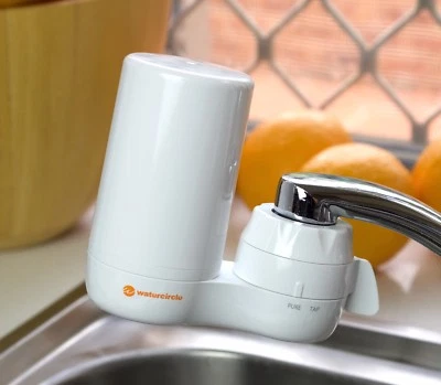 $32.95 • Buy Watercircle, Faucet On Tap Two Stages Water Filter 0.5 Micron Washable Ceramic