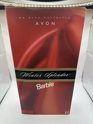 Winter Splendor Avon Exclusive Barbie Doll 1998 Special Edition Caucasian • $9.99