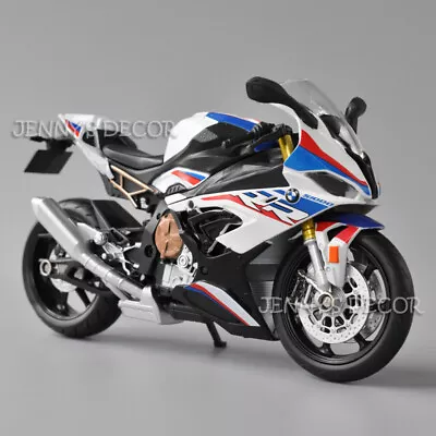 1:12 Scale Diecast Motorcycle Model Toy BMW S1000RR Sport Bike Miniature Replica • $9.90