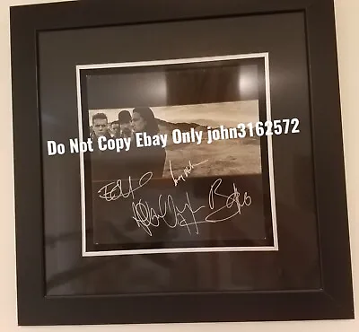 U2 Joshua Tree Fully Signed Auto Vinyl LP Record 1/1 Extremely Rare With Proof • $275000