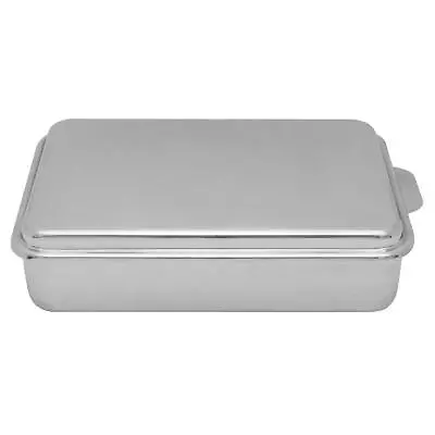 Stainless Steel 9 X 13 Inches Covered Cake Pan Silver • $85.66