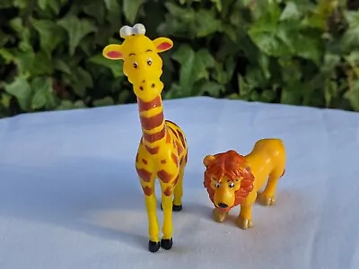 £2.49 • Buy 2 X Vintage Boley Toys Animal Figures ( Lion & Giraffe ) From Noah's Ark Playset
