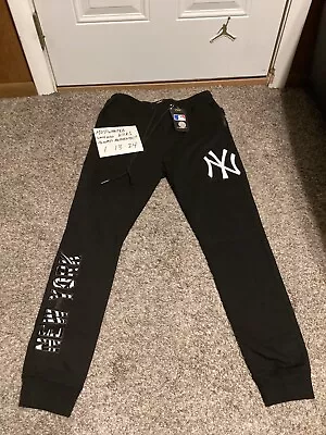 NWT Pro Standard MLB New York Yankees Black Jogger Sweats Men’s Sz M FREE SHIP!! • $54.99