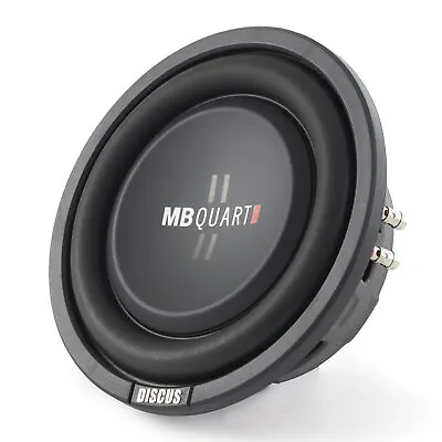 MB Quart DS1-204 400 Watt 8 Inch Shallow Slim DVC 4 Ohm Car Sub Single Speaker • $53.99