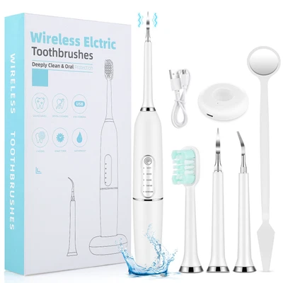 $12.95 • Buy Ultrasonic Dental Tooth Cleaner Electric Cleaning Plaque Dental Calculus Remover