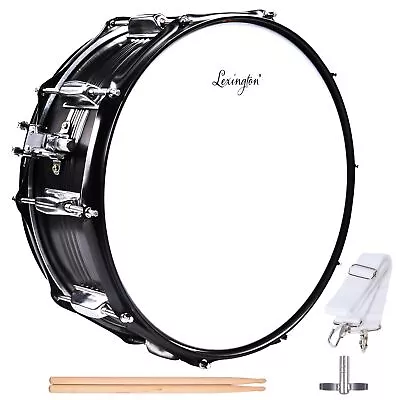 Lexington SD403S Snare Drum Set Student Steel Shell 14 X 5.5 Inches With 10 L... • $101.13