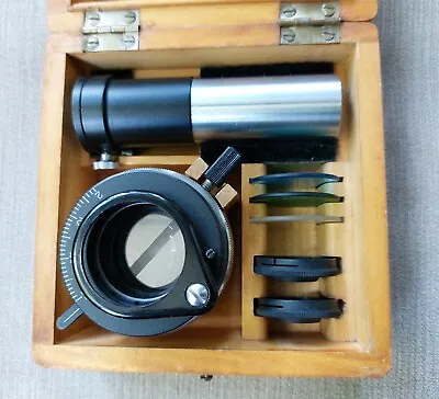 Condenser For Microscope Gamma Hungary Slit Dark Bright Field • $290